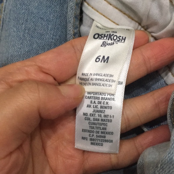 Overall 6mo. Oshkosh - Picture 2 of 2